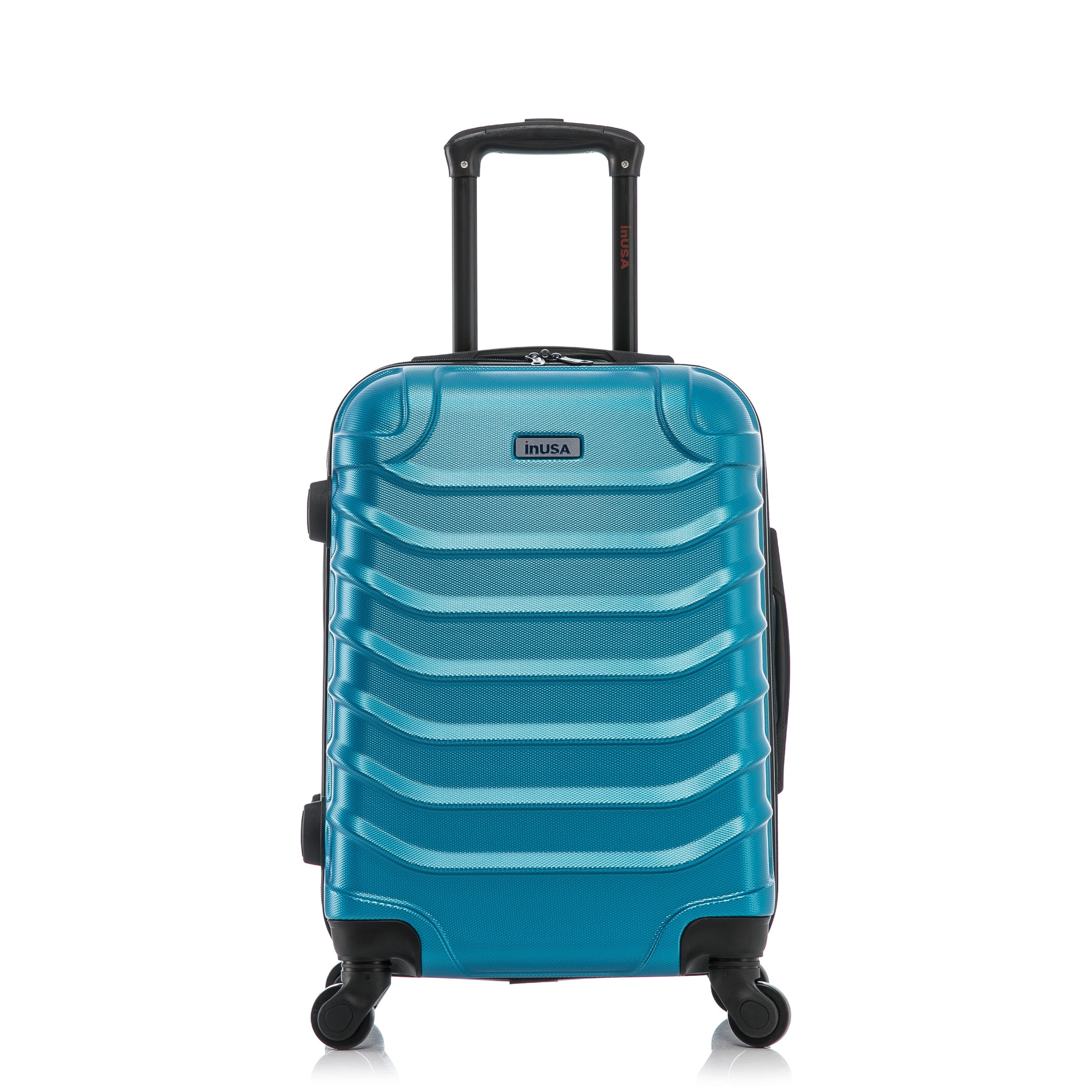 InUSA Endurance 20" Hardside Lightweight Luggage with Spinner Wheels, Handle, and Trolley, Teal