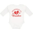 thumbnail image 3 of Inktastic Grandma's Lil' Heartbreaker Boys or Girls Long Sleeve Baby Bodysuit, 3 of 5