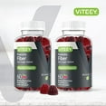 thumbnail image 3 of VITEEY Fiber Gummies 4g, Prebiotic Fiber Supplement, Digestive Health Support, Fruit Flavor, 120 Ct, 3 of 7