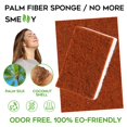 thumbnail image 2 of Esponja exfoliante PANYEE a base de plantas naturales, paquete de 12, biodegradable, 2 of 6