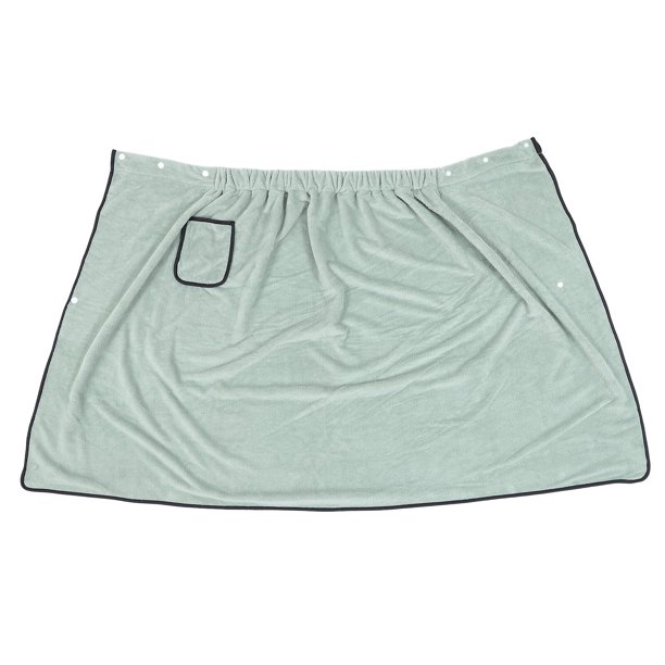 EeaseMX 1 toalla de baño elegante para hombre, absorbente, de forro polar coral.