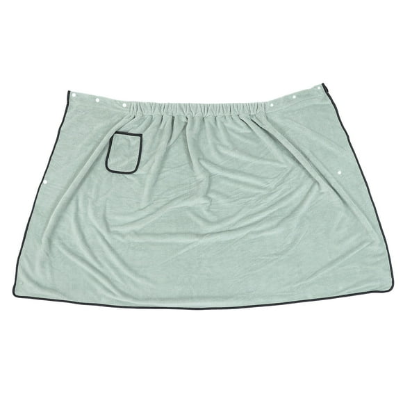 EeaseMX 1 toalla de baño elegante para hombre, absorbente, de forro polar coral.