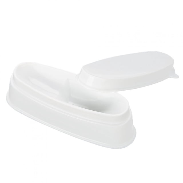 LAFGUR White Nail Dipping Powder Tray, Manicure Mould, For DIY Nail Art Tool Girls Use