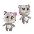 thumbnail image 1 of 1 Pcs Talking Tom Cat Plush Doll Electric Toy, 1 of 5