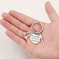 thumbnail image 5 of Dad Grandpa Papa Keychains Father's Day Bulk Gifts Birthday Keychain Men's Keyrings Gift, 5 of 5