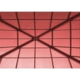 thumbnail image 1 of Ahgly Company Tapis Rectangulaire Rouge Lavable en Machine, 6 Pieds x 9 Pieds, 1 of 7