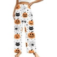 thumbnail image 6 of Halloween Pajama Pants Women Men Couples Halloweens Pjs Pants Unisex Funny Pajama Bottom Sleepwear for Party, 6 of 6