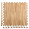 HomeCube USA 3/8 Inch Thick Interlocking Wood Grain Foam Floor 24 in x 24 in…