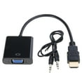 thumbnail image 6 of HDMI To VGA Converter Adapter, Male To Female Connection For PC Laptop PS3 Xbox 360 Monitor Projector, Supports 4K 1080P, 6 of 11