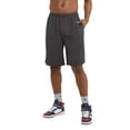 thumbnail image 5 of Champion Sport, Moisture Wicking, Athletic Men, Gym Shorts Reg. or Big, Granite Heather C Logo, XX-Large Tall, 5 of 7