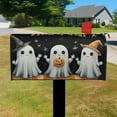 thumbnail image 3 of Halloween Horror Pumpkin Spooky Ghost Mailbox Covers,Magnetic 18x21 Inch Mailboxwrap Waterproof Durable Halloween Box Wraps for Rustic Farmhouse Home Decor, 3 of 5
