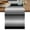 Black, variant on Table Runner 36 Inches Long, Black Striped Decorative Table Runner for Party Wedding Home Decor, Black Ombre Farmhouse Stripes Dresser Scarves for Bedroom Kitchen Tables Decor 13x36 Inch