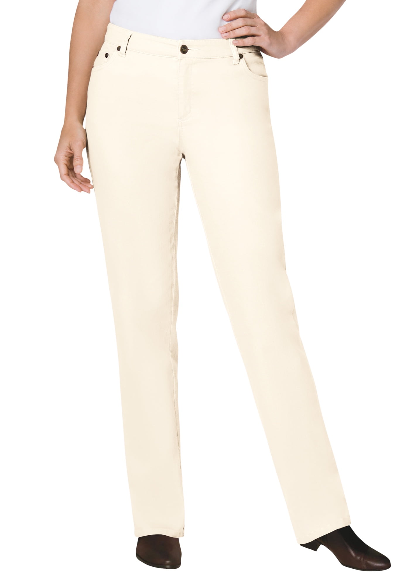 ivory stretch pants