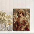 thumbnail image 2 of Qisvanset Archange Michael Armure Ornée Impression sur Toile 15,75 X 11,81 Pouces, 2 of 8