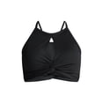thumbnail image 5 of Time and Tru Womens and Plus Core High Neck Cutout Bikini Top, Sizes XS - 2X, 5 of 5