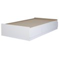 thumbnail image 2 of Pemberly Row Transitional Wood Twin Storage Mates Bed in White, 2 of 3