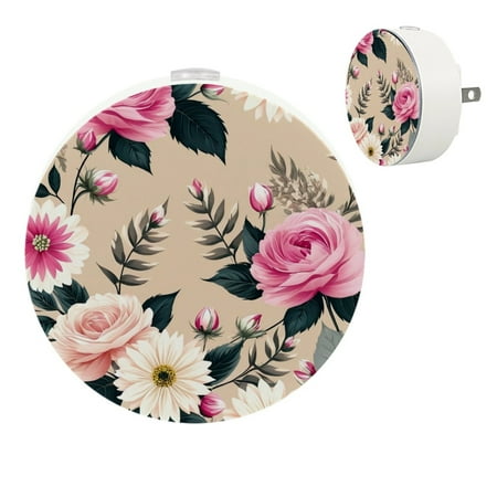 

YZUOUZY Bedside Lamps Nightlight Small Bedside Lamps Set of 2 Wedding Flowers