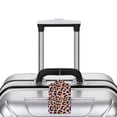thumbnail image 5 of Honeii Leopard Print Leather Luggage Tag for Suitcases,ID Tags,Bag Tags for Luggage,Functional Travel Tag-2 PCS, 5 of 5