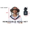 thumbnail image 2 of Mosquito Head Mesh G GIEPHT para senderismo y actividades al aire libre, 2 of 6