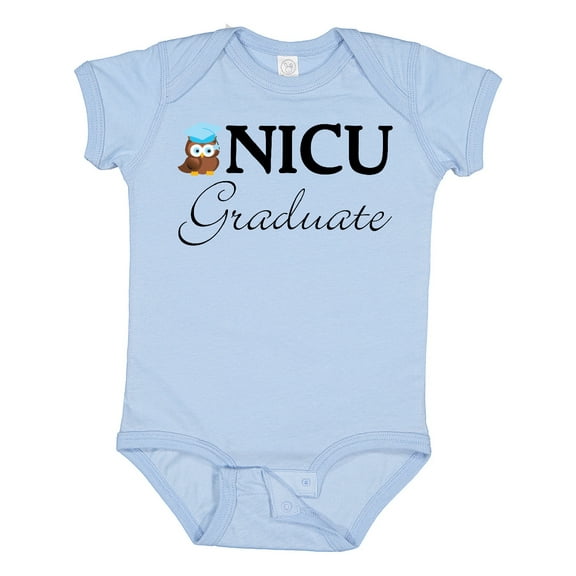Inktastic Newborn Nicu Graduate Boy Boys Baby Bodysuit