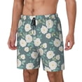thumbnail image 2 of Fotbe Flower Men’s Swim Trunks Quick Dry Swim Shorts Board Shorts with Mesh Lining-X-Large, 2 of 9