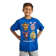 Five Nights At Freddys Character Art 3-Pack Boys Crew Neck Short Sleeve T-shirt Combo Set