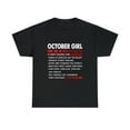 thumbnail image 2 of October Girl Facts is Most Known for T-Shirt, 2 of 2