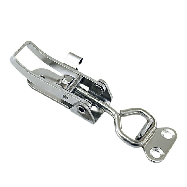 Accesorio de cerrojo con pestillo antivibración para barco, acero inoxidable 304, cierre de abrazadera de sujeción para caja de herramientas, RV