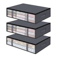 thumbnail image 3 of Under Bed Clothes Organizer Folding Storage Bag with Handles for Organizing Bedroom Closet, 3 of 3