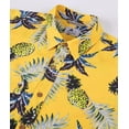 thumbnail image 2 of Geeksport Men's Hawaiian Floral Shirt Short Sleeve Button Down Casual Summer Tropical Beach Shirt, 2 of 6