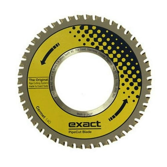 Exact Tool 7010496 Cermet 140 5-1/2" Blade for Steel, SS, Copper & Plastics