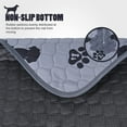 thumbnail image 5 of Washable Pee Pads for Dogs, Reusable Pee Pads for Dogs Non Slip,Pet Supplies Dog Pee Pads Extra Large,Playpen,Indoor 18X24（Pack of 2）, 5 of 6