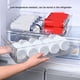 thumbnail image 4 of Contenedor de Almacenamiento de Alimentos Enlatados, 2 Piezas de Plástico Transparente de Gran Capacidad Capacidad Estructura Compacta de Refrescos Puede Organizador de, 4 of 7
