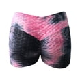 thumbnail image 3 of IROINNID Women's Printed High Waist Hip Lifting Quick Dry Yoga Shorts, 3 of 6