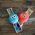thumbnail image 4 of Kids Preferred Sesame Street Elmo and Cookie Monster Wrist Rattle Set, 4 of 6