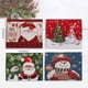 thumbnail image 3 of Manteles individuales de Navidad de muñeco de nieve, manteles individuales de Navidad, decoración de comedor, manteles de mesa de Navidad resistentes al calor, manteles individuales lavables Eccomum  Manteles individuales, 3 of 7