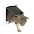 thumbnail image 1 of TRIXIE Pet Products 38621 Outdoor Run Doors 4-Way plastic Cat Flap, 1 of 1