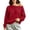 Wine, variant on Women's Sports Sweatshirt Baeitkot Women's Winter Loose Shoulder Casual Sports Long Sleeved Pullover Sweatshirt Army Green XXXL