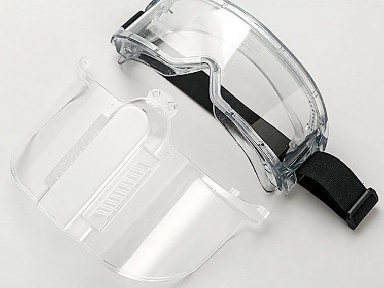 CIRCLE- Anti-Fog Safety Goggle With Face Shield Attachment Mask 2023; Full Face Shield