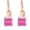 pink, variant on Car Air Freshener Diffuser, Long Lasting Car Air Freshener Hanging Car Air Freshener Car Fresheners for Women Cute Air Freshener for Car 2 Pack Essential Oil Car Perfume