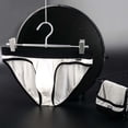 thumbnail image 4 of Men's Sexy Low-Rise Briefs Moisture-Wicking Ribbed Design for Active Wear, 6-Pack, Gray, Size L, 4 of 5