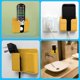 thumbnail image 5 of Soportes de montaje en pared para teléfono móvil, soporte de enchufe de Control remoto autoadhesivo, Compatible con camas de dormitorio, 8 Uds., 5 of 5