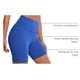 thumbnail image 4 of Shorts CRZ YOGA Sensación Desnuda Cintura Alta 15 cm Azul M, 4 of 5