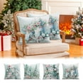 thumbnail image 2 of Under $5 Christmas Throw Pillow Covers Christmas Pillow Cover Sofa Decoration Pillow Cushion Cover Cushion Covers for Couch Sofa Bed, Soft and Breathable Indoor Home Decoration 18x18", 2 of 7