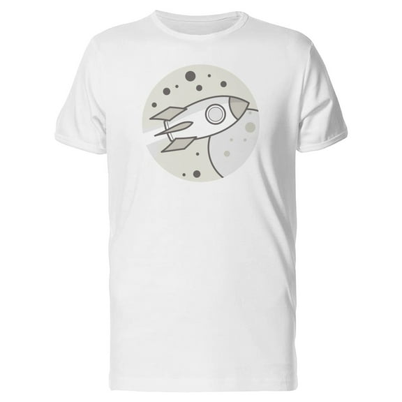 Cartoon Space Rocket Tee Men's -Image by Shutterstock