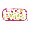 thumbnail image 3 of Goofa Strawberry and Lemon Pattern Big Capacity Pencil Pen Case Office College Large Storage High Capacity Bag Pouch Holder Box Organizer, 3 of 9