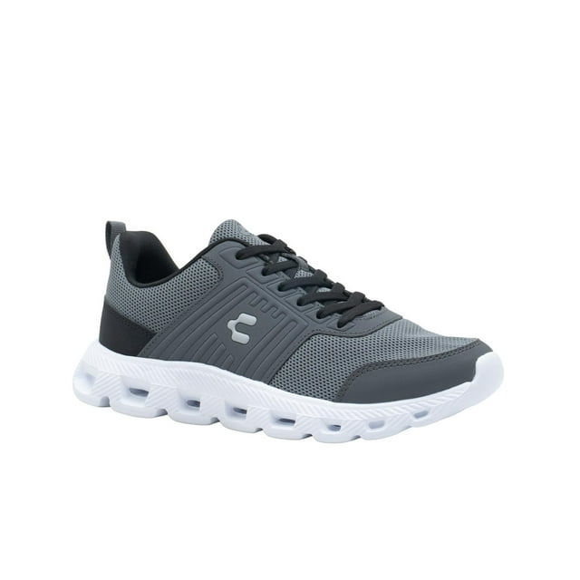 Tenis Charly® Para Caballero Running Ligeros Para Correr gris 26.5