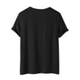thumbnail image 2 of 2024 Spring and Summer Women's Clothing Oh Sip It's A Girls Trip Funny Casual Printed Ladies T-shirt, 2 of 6