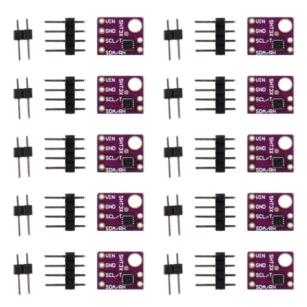 GY-SHT31-D Temperatuur- en Luchtvochtigheidssensor Module - I2C - GY-SHT31-D GY-SHT31-D Temperatuur- en Luchtvochtigheidssensor Module - I2C - GY-SHT31-D