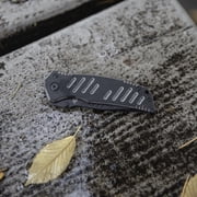 Gerber Swagger Knife, Serrated Edge, G-10 Handle in Black